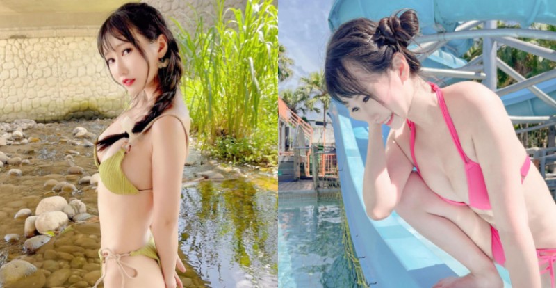 今年最後辣一波！甜萌奶妹「Yvie又又」比基尼清倉照一樣惹火【EV棋牌】-EV棋牌