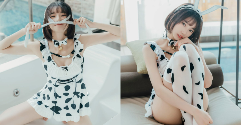 卡哇伊乳牛「優寶」淘氣賣萌，「性感絲襪」偷走粉絲的心！【EV棋牌】-EV棋牌