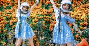 原子小甜妹「飄哥」藏炮仗花間，「可愛笑顏」讓全民都戀愛！【EV棋牌】-EV棋牌