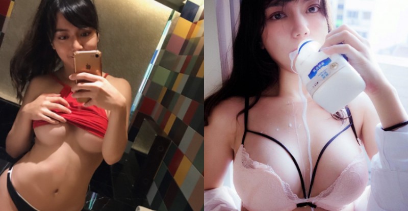 台美混血妹「毛咪 Catty」喝奶補奶 長成一副銷魂好身材