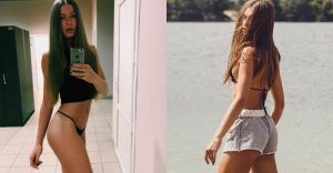 乳量小只好出奇招！長髮妹豁出去…「無罩全裸」　身材纖細緊實好狂啊【EV棋牌】-EV棋牌