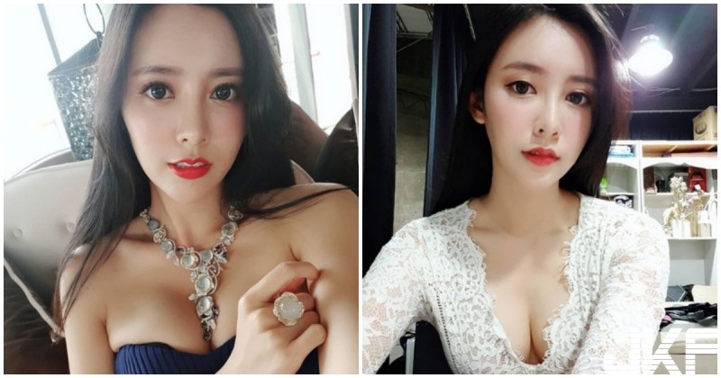 火辣麻豆戴珠寶「美乳溢出」，「超飽滿深溝」兇狠到極點啊！【EV棋牌】-EV棋牌