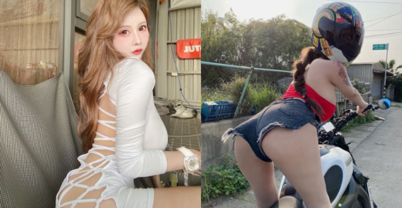 這件戰服太強！巨乳重機女王「艾妃Ai fei」背面和正面一樣有看頭【EV棋牌】-EV棋牌