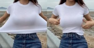 「正妹網拍老闆娘」親測衣服彈性　一拉一放之間巨乳呼之欲出！【EV棋牌】-EV棋牌