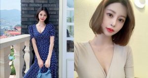 極品妹子「剪短髮後變更辣」，穿上深V洋裝「好有看點」!【EV棋牌】-EV棋牌