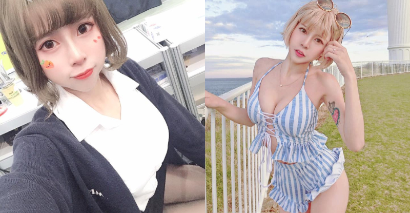 甜美OL「Chubby糖」休假就解放自己　飽滿美乳放風日光浴【EV棋牌】-EV棋牌