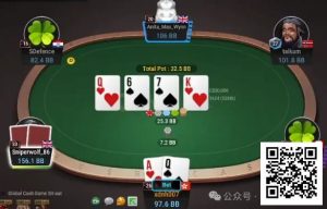 【EV扑克】牌局分析:cbet被raise后转牌donk【EV棋牌】-EV棋牌