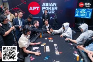 【EV扑克】APT马尼拉|主赛事创菲律宾赛史纪录,中国台湾选手Po-Shou Huang领跑Day2!【EV棋牌】-EV棋牌