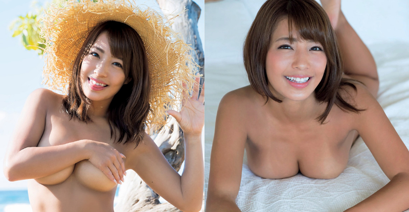 偷偷給你看「白的地方」！日本第一「焦糖美人」手捧巨乳露出圓潤奶球！【EV棋牌】-EV棋牌