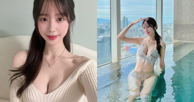 隱乳系甜姐兒「解放白嫩美胸」，「水嫩誘惑肌」福利超讚！【EV棋牌】-EV棋牌