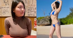 大到需要放桌上!大阪「巨乳櫻花妹」胸圍100cm,還有超猛腹肌和豐滿蜜桃臀!【EV棋牌】-EV棋牌