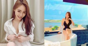 正妹領隊「佳佳」泳裝大秀「E 級棒」身材！甜問：要一起洗澎澎嗎？【EV棋牌】-EV棋牌