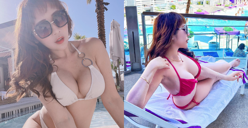兇！比基尼大奶妹雪白乳彈存在感太強　真實身分曝光傳送門開網友搶追蹤【EV棋牌】-EV棋牌