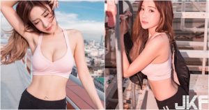 運動系「爆乳正妹」出沒！性感身體線條不得了！「大奶馬甲線」回頭率超高啊！【EV棋牌】-EV棋牌