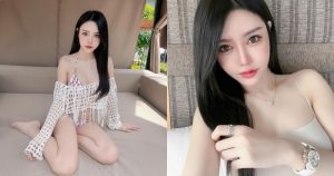 大眼正妹「EMMY」雪白美肌好光滑，穿比基尼的畫面太火辣！【EV棋牌】-EV棋牌