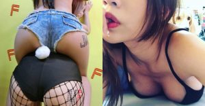 太撩啦!國民女神挑戰「蜜臀雙拼」,邪惡畫面讓網友激動了!【EV棋牌】-EV棋牌