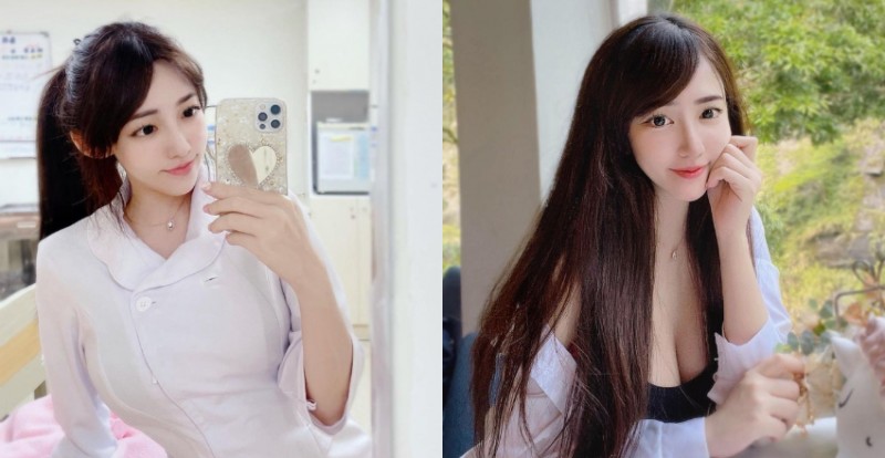這個白衣天使太甜！正妹護理師「Elle Li」制服底下藏火辣曲線【EV棋牌】-EV棋牌