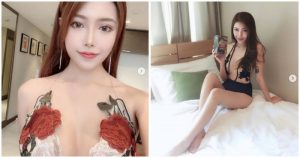 性感辣妹最愛「中路大開」，胸前「巨大車頭燈」讓人無法克制慾望…【EV棋牌】-EV棋牌