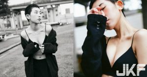 個性潮流短髮酷妹「Sofia」,黑西裝下有「超惹火腹部線條」!【EV棋牌】-EV棋牌