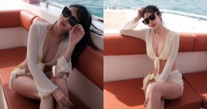 甜美正妹「比特」比基尼辣搭遊艇,「雪白美體」在太陽底下發光!【EV棋牌】-EV棋牌