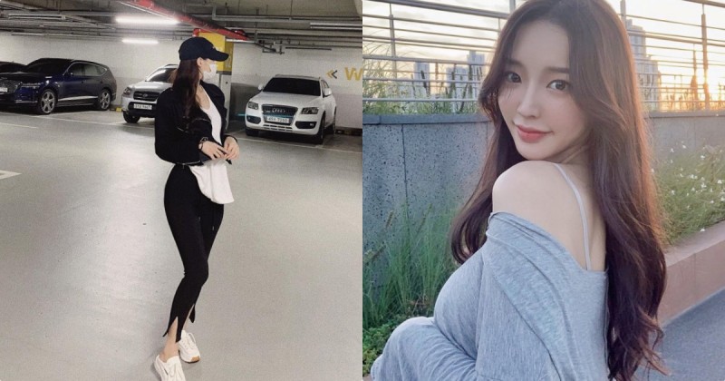 黃昏出門賞景的「性感露肩辣妹」，「渾圓車頭燈」讓人多看幾眼！【EV棋牌】-EV棋牌