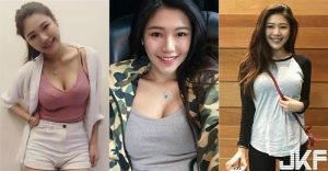 正妹讓人好驚訝！清新外表下的「火辣身材」太反差！原來是「隱乳」【EV棋牌】-EV棋牌