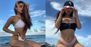 放肆！爆乳妹乳波彈跳畫面曝光　充沛乳量+高頻率抖奶差點扯斷比基尼【EV棋牌】-EV棋牌