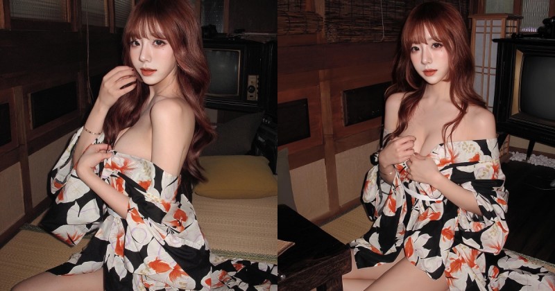 輔大出正妹！素人女大學顏值身材都太頂，穿浴衣露「白嫩半乳」猛吸上萬讚【EV棋牌】-EV棋牌