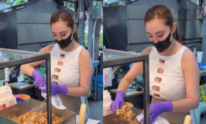 高雄自強夜市炸雞攤老闆娘身材超雄偉　部落客認證夠火辣！【EV棋牌】-EV棋牌