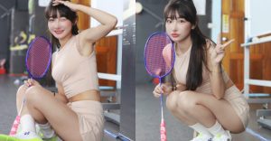 報隊啦！羽球場驚現「奇妙仙子」，「陽光燦笑」全場都認輸！【EV棋牌】-EV棋牌