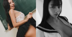 JK女高生「李尾巴」台上掀裙,「蜜臀小褲褲」騷給全班看!【EV棋牌】-EV棋牌