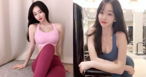 天菜！IG超優質「美胸健身長腿妹」，運動時胸前深溝曝光了！【EV棋牌】-EV棋牌