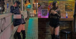 大眼尤物「親親」夜間小路掉蛋蛋，「渾圓臀肉」在冬夜超滋補！【EV棋牌】-EV棋牌