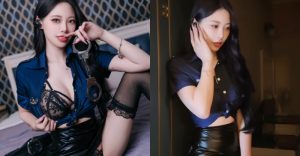 美艷女警「玟妡」拉領又開腿，「蕾絲挑逗」網民全自首！【EV棋牌】-EV棋牌