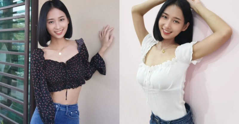 大馬甜妹「性感紙片腰」太猖狂，牛仔褲狂啷一節在後面！【EV棋牌】-EV棋牌