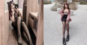 正妹設計師「Chen臻兒」上下都有料　黑絲長腿讓人過目不忘【EV棋牌】-EV棋牌