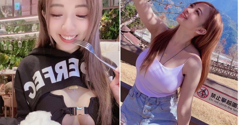 舒芙蕾94要配奶！美乳甜心「嵐芯語」進食畫面好搶鏡，私下還大方分享bra穿法！【EV棋牌】-EV棋牌