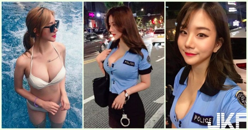 超極品！網瘋傳「爆奶女警察」邪惡E奶大放送！極緻誘惑的「銷魂乳照」讓人看醉了…【EV棋牌】-EV棋牌