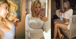 妹子半透明上衣「乳形狀」若隱若現,「逆天長腿」加碼整個露出…畫面太犯規!【EV棋牌】-EV棋牌