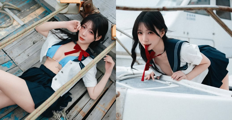 海釣少女「Dory」全脫了！「美乳水蛇腰」讓全民來捕撈！【EV棋牌】-EV棋牌