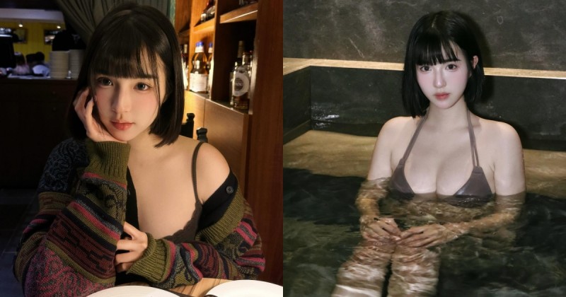 是真人不是AI！「短髮雪乳妹」用餐外套滑落，白皙美胸讓人胃口大開【EV棋牌】-EV棋牌