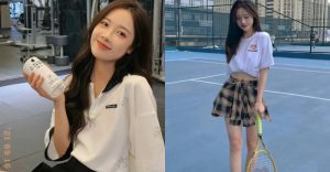 「梨渦甜姐兒」網球場上大顯「緊緻細腰」,撩人甜笑讓對手直接投降【EV棋牌】-EV棋牌