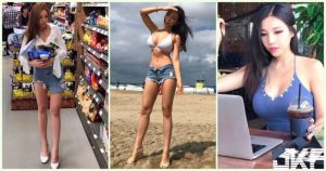 大賣場驚見「超胸爆乳妹」那乳量真的好飽滿!超銷魂的「邪惡線條」迷死人啊!【EV棋牌】-EV棋牌