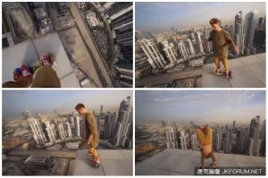 夭壽！天台玩Hoverboard自轉加倒立！【EV棋牌】-EV棋牌