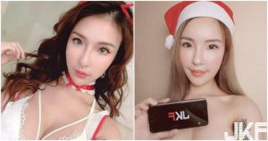 一起過聖誕節！正妹火辣聖誕裝太兇了，「惹火曲線」吸引力好強大！【EV棋牌】-EV棋牌