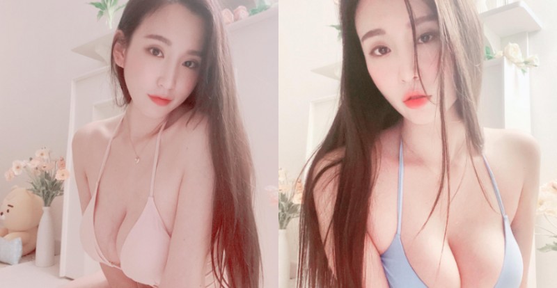 動圖太猛！白嫩巨乳小姐姐跑起來　胸前立刻掀起「波濤洶湧」！【EV棋牌】-EV棋牌