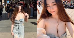 巨乳正妹「Erin」拜拜超誠意，「大曬雙峰」害信徒執念放不下！【EV棋牌】-EV棋牌