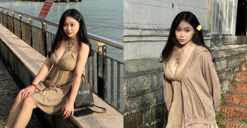 淡水驚見童顏巨乳「小九九」，「傲人車燈」閃耀整條老街！【EV棋牌】-EV棋牌