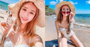 夏日限定！「張筱密Mimi」白嫩美體曝曬艷陽下，火辣曲線狂請司機雙眼吃冰！【EV棋牌】-EV棋牌