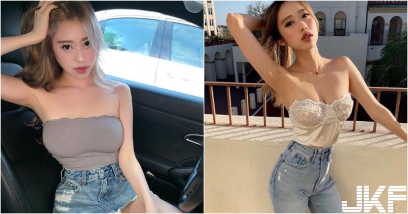 妹子自駕去海邊，「性感小可愛」包不住大長輩，車內自拍辣度超高～【EV棋牌】-EV棋牌